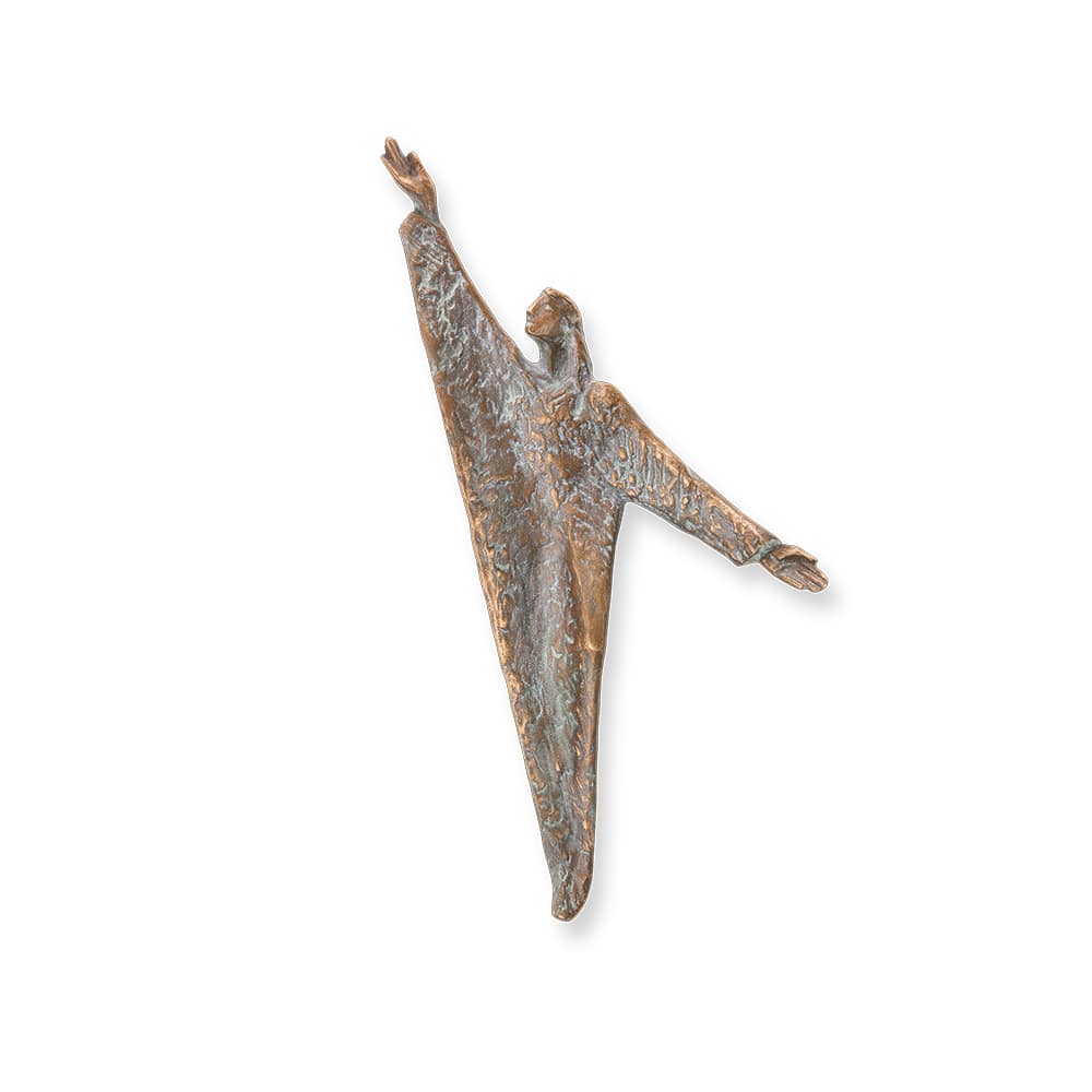 Stilistische Christusfigur in Bronze Stilistische Christusfigur in Bronze