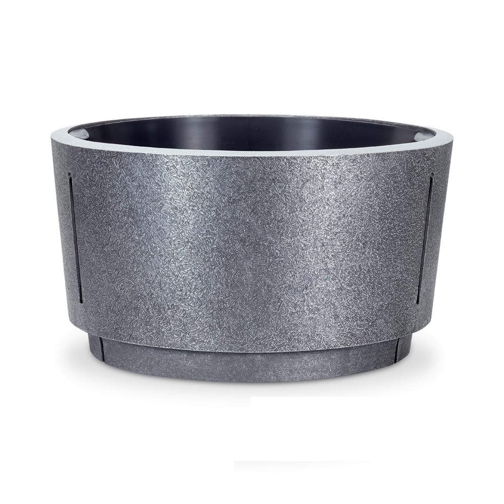 Grabschale "rund" aus Aluminium online bestellen Grabschale Aluminium
