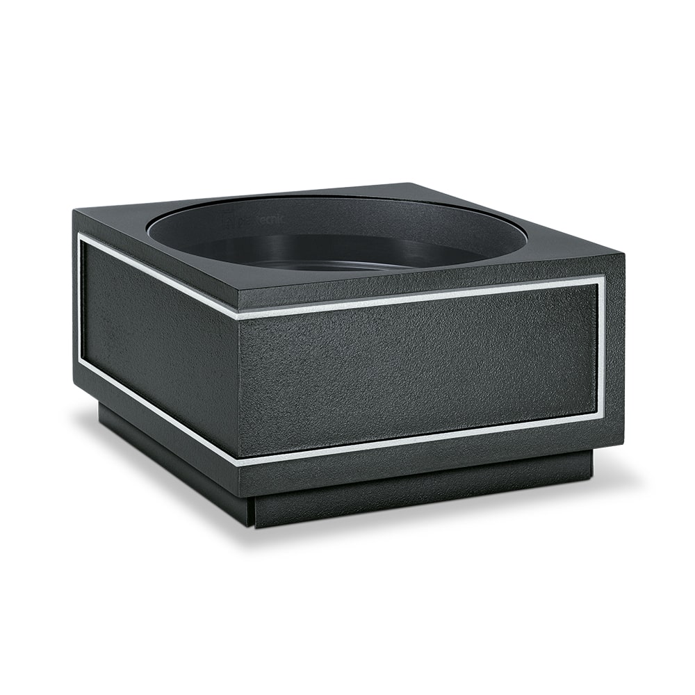 Elegante Grabschale aus Aluminium Elegante Grabschale aus Aluminium